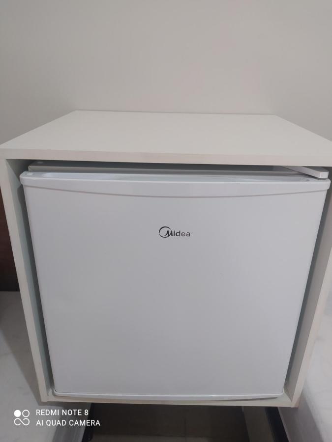 Quarto com ventilador,ar frigobar e garagem Aparecida (Sao Paulo) Exterior foto
